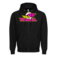 Black thrush Zipper Hoodie - artisFamous