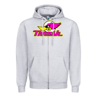 Heather Grey thrush Zipper Hoodie - artisFamous