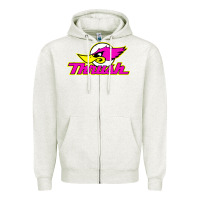 Oatmeal Heather thrush Zipper Hoodie - artisFamous