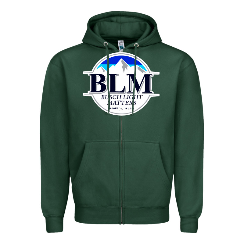 Buschs Light Matters Zipper Hoodie by artisFamous | Teevron