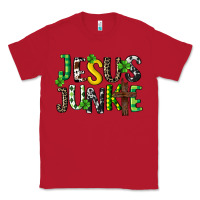 Red Jesus junkie St. Patrick's Classic Tee - CowGirlArtShop