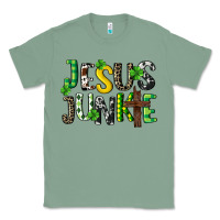 Sage Jesus junkie St. Patrick's Classic Tee - CowGirlArtShop