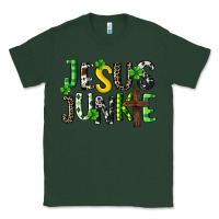 Sports Green Jesus junkie St. Patrick's Classic Tee - CowGirlArtShop
