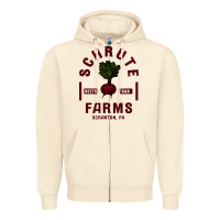 Sandshell the office schrute farms premium Zipper Hoodie - artisFamous