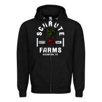 Black the office schrute farms premium Zipper Hoodie - artisFamous