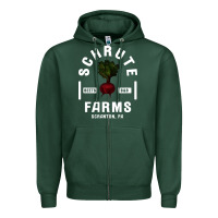 Sports Green the office schrute farms premium Zipper Hoodie - artisFamous