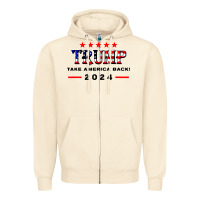 Sandshell donald trump 2024 take america back election Zipper Hoodie - artisFamous