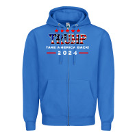 True Royal donald trump 2024 take america back election Zipper Hoodie - artisFamous