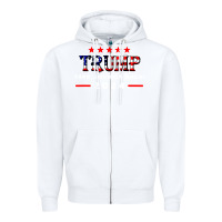 White donald trump 2024 take america back election Zipper Hoodie - artisFamous