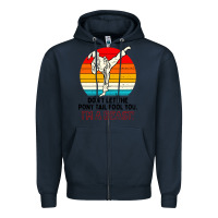 Navy karate girl kick Zipper Hoodie - artisFamous