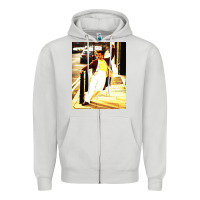 Dove Grey jonathan bailey dancing Zipper Hoodie - artisFamous