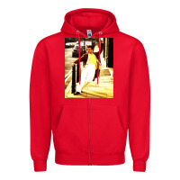 Red jonathan bailey dancing Zipper Hoodie - artisFamous