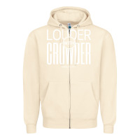 Sandshell louder with crowder Zipper Hoodie - artisFamous
