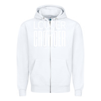 White louder with crowder Zipper Hoodie - artisFamous