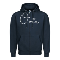 Navy oma gift for women mother's day gifts for grandma t shirt Zipper Hoodie - artisFamous