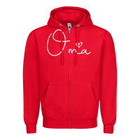 Red oma gift for women mother's day gifts for grandma t shirt Zipper Hoodie - artisFamous