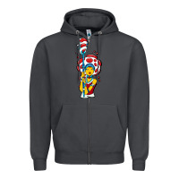Smoke mushroom Zipper Hoodie - artisFamous