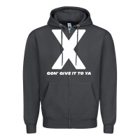 Smoke x gon' give it to ya d.m.x t shirt Zipper Hoodie - artisFamous