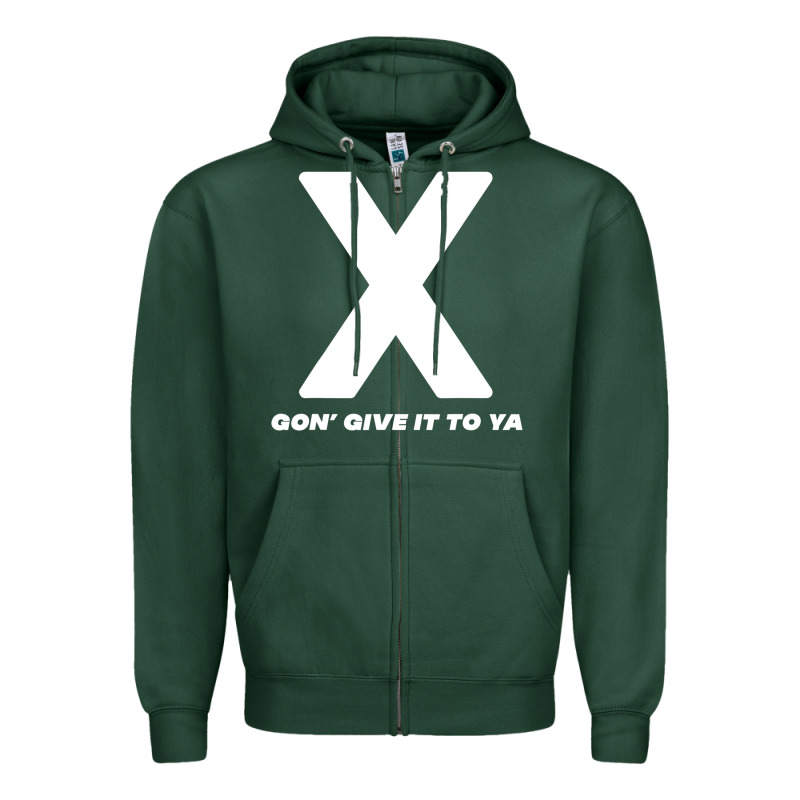 X Gon' Give It To Ya D.m.x T Shirt Zipper Hoodie by artisFamous | Teevron
