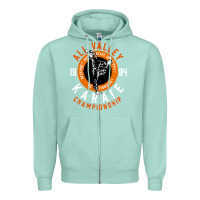 Seafoam old school all valley karate championship retro Zipper Hoodie - artisFamous