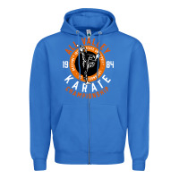 True Royal old school all valley karate championship retro Zipper Hoodie - artisFamous