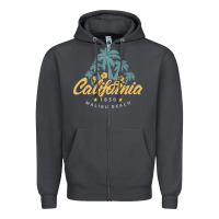Smoke california malibu beach Zipper Hoodie - artisFamous