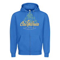 True Royal california malibu beach Zipper Hoodie - artisFamous