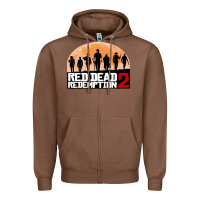 Chestnut red dead redemption Zipper Hoodie - artisFamous