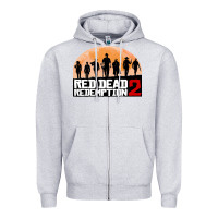 Red Dead Redemption Zipper Hoodie | Teevron