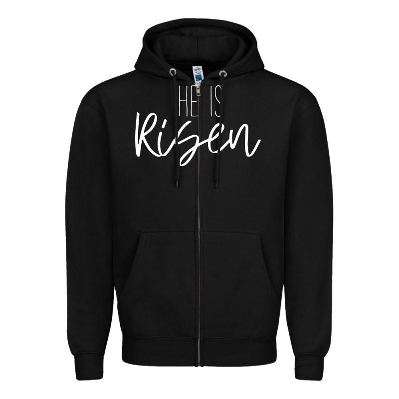 Easter Religious Bible Verse Zipper Hoodie by artisFamous | Teevron