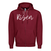 Burgundy easter religious bible verse Zipper Hoodie - artisFamous