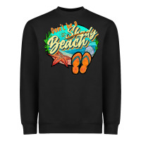 Black dont be a shady beach 2 Heavyweight Sweatshirt - JahusDesignShop