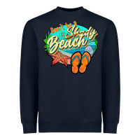 Navy dont be a shady beach 2 Heavyweight Sweatshirt - JahusDesignShop