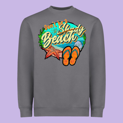 Dont Be A Shady Beach 2 Heavyweight Sweatshirt Designed By Jahusdesignshop