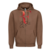 Chestnut rf federer Zipper Hoodie - artisFamous
