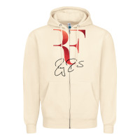 Sandshell rf federer Zipper Hoodie - artisFamous