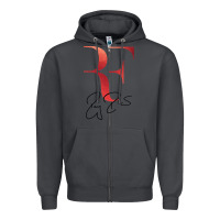 Smoke rf federer Zipper Hoodie - artisFamous