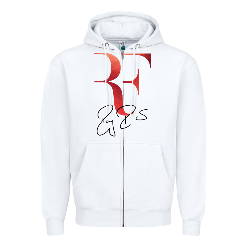 Rf Federer Zipper Hoodie by artisFamous | Teevron
