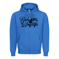 True Royal cruise ship bon voyage Zipper Hoodie - artisFamous