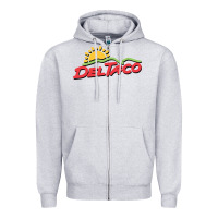 Heather Grey del taco Zipper Hoodie - artisFamous