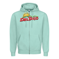 Seafoam del taco Zipper Hoodie - artisFamous