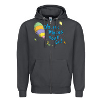 Smoke seuss oh the places you’ll go Zipper Hoodie - artisFamous