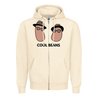 Sandshell cool beans Zipper Hoodie - artisFamous