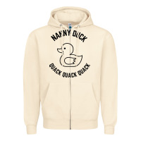Sandshell nanny duck quack quack quack Zipper Hoodie - artisFamous