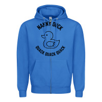 True Royal nanny duck quack quack quack Zipper Hoodie - artisFamous