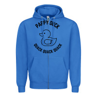 True Royal pappy duck quack quack quack Zipper Hoodie - artisFamous