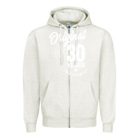 Oatmeal Heather 30 Year Old Gift | 30th Birthday Gift Ideas - Mens and Womens Zipper Hoodie - artisFamous