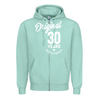 Seafoam 30 Year Old Gift | 30th Birthday Gift Ideas - Mens and Womens Zipper Hoodie - artisFamous