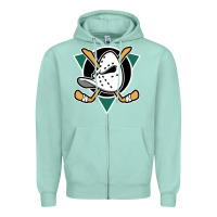 Seafoam ducks team Zipper Hoodie - artisFamous