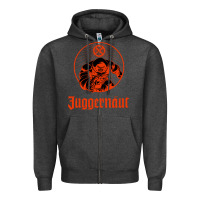 Charcoal Heather anesthetic juggernut Zipper Hoodie - artisFamous